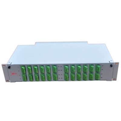 2U 19″ 24 Port Fiber Sonlandırma Paneli