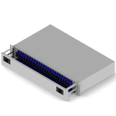 2U 19″ 48 Port Fiber Sonlandırma Paneli