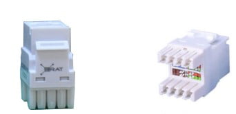 CAT 6e UTP RJ-45 Keystone Jack