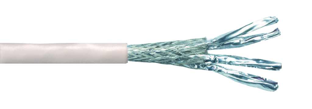 S/FTP 100 Ohm Yatay LAN Kablolar (1200MHz)