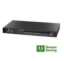 12x1000BaseGigabit Kombo